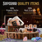 Buy now Wyspell Witchcraft Supplies Kit for Witch Altar 54PCS - Spell Candles for Witches - Crystals Spell Jars for Witches - Herbs for Spells - Beginner Witch Starter Box - Witchcraft Kit at indiglob india