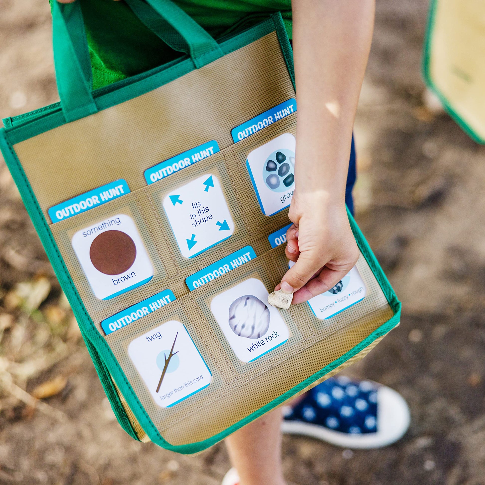 Buy now Melissa & Doug Let’s Explore Indoor/Outdoor Scavenger Hunt Play Set – 80 Double-Sided Cards at indiglob india
