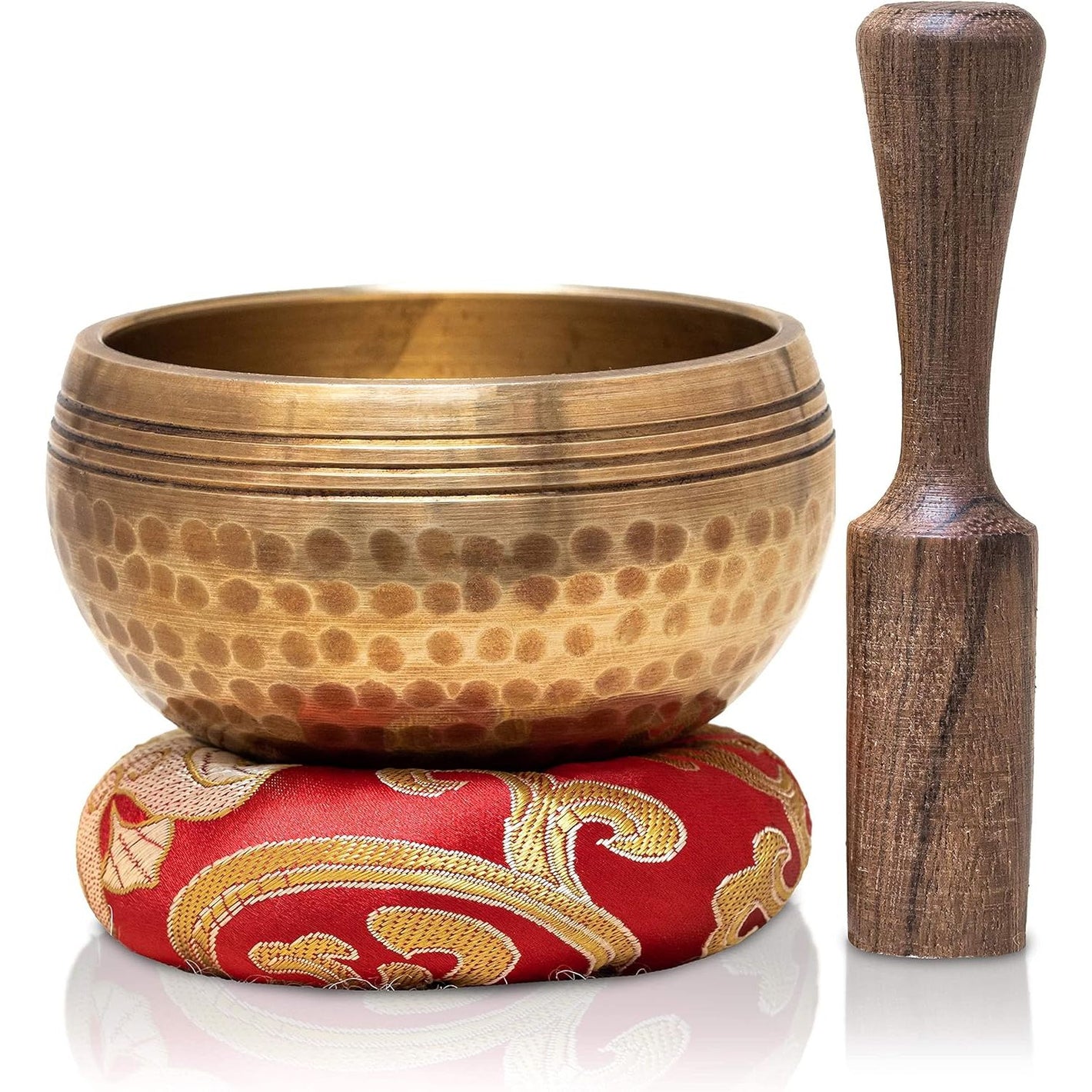 Tibetan Singing Bowls Set~ Meditation Sound Bowl hand Hammered in Nepal For Yoga, Meditation, Mindfulness, Healing & Chakra balancing~ (3 inch)