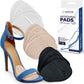 2 Pair Metatarsal Pads - Ball of Foot Cushions for High Heel Comfort - Heel Inserts - 0.12in Thick Morton's Neuroma Relief Pads - Foot Pads for Balls of Feet