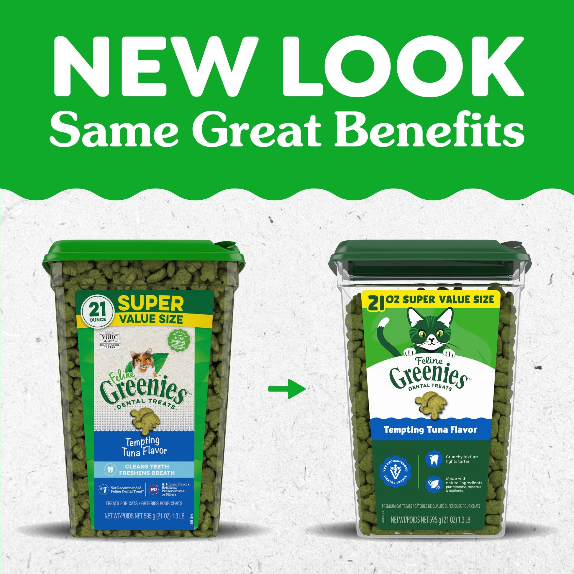 Buy now Greenies Cat Treats, Veterinarian-Recommended Adult Natural Dental Cat Treats, Tempting Tuna Flavor, 21 oz. Tub at indiglob india