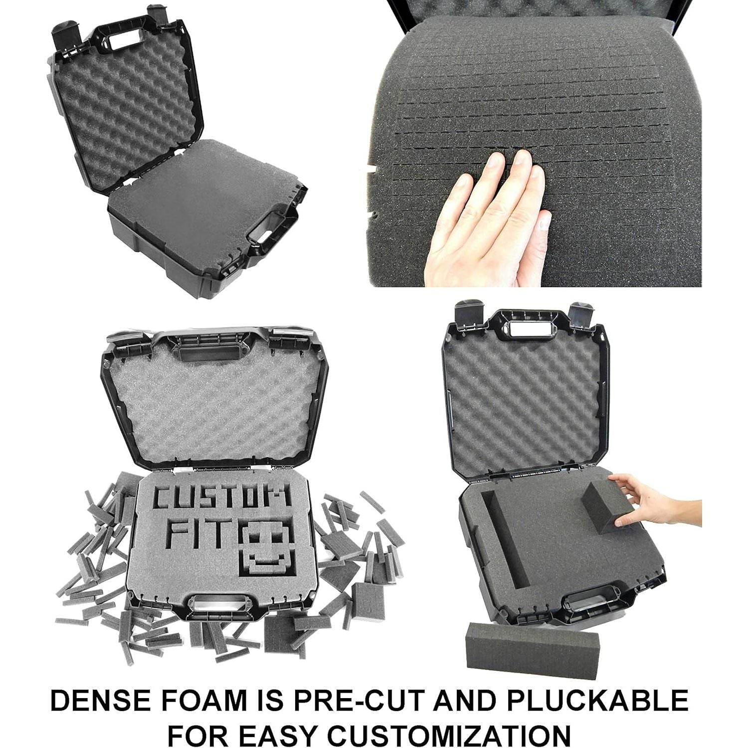 CASEMATIX Mixer Travel Case Compatible with ZOOM PodTrak P8, LiveTrak L8 - Hard Shell Case with Impact-Absorbing Foam Interior - My Store