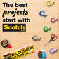 Scotch Brand Transparent Tape, Clear Tape Engineered for Office and Home Use, 3/4 x 2592 Inches, 3 Inch Core, 2 Rolls