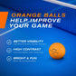 Buy now PRO-SPIN Ping Pong Balls - 3-Star Premium Orange Table Tennis Balls | High-Performance 40+ ABS Professional Quality | Ultimate Durability for Indoor & Outdoor Ping Pong Tables at indiglob india