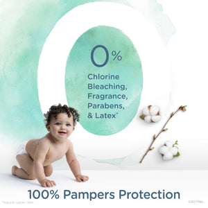 Buy now Diapers Size 4, 52 Count - Pampers Pure Protection Disposable Baby Diapers, Hypoallergenic and Unscented Protection, Super Pack (Old Version) at indiglob india