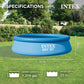 Buy now Intex 28120EH Easy Set Inflatable Swimming Pool: 10ft x 30in – Puncture-Resistant Material – Quick Inflation – 1018 Gallon Capacity – 23in Water Depth at indiglob india