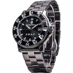 Buy now Smith & Wesson Men's S.W.A.T. Watch, 3ATM, Stainless Steel Caseback, Glowing Hands, Back Glow, Tactical Watch, Precision Quart, Scratch Resistant, 40mm, Christmas Gift at indiglob india
