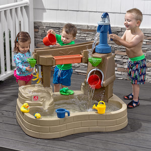 Buy now Step 2 Pump & Splash Discovery Pond Water Table, Kids Water Sensory Activity Pool, Summer Outdoor Toys, 10 Piece Toy Accessories, For Toddlers 2+ Years Old at indiglob india
