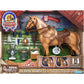 Sunny Days Entertainment | Quarter Horse with Moveable Head, Realistic Sound and 14 Grooming Accessories | Blue Ribbon Champions Deluxe Toy Horses