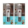 RED by Kiss Quick Cover Root Touch Up Stick, Water-Resistant Temporary Gray Hair Concealer with Brush for Roots and Beard, Long-Lasting Coverage, Easy Application (2 Pack, Dark Brown) - 2 Pack , Mahogany