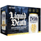 Buy now Liquid Death Sparkling Mountain Water, Real Mountain Source, Ice-Cold Cans, Infinitely Recyclable, 12 Fl Oz (Pack of 12) at indiglob india