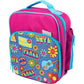Buy now Kids Insulated Lunch Box w Snack Pocket & Expandable Water Bottle Holder For Girls- Waterproof Lunchbox Tote Keeps Food Hotter or Colder Longer - Reusable Back to School Bag Fits Most Bento Containers Retro Hippie at indiglob india