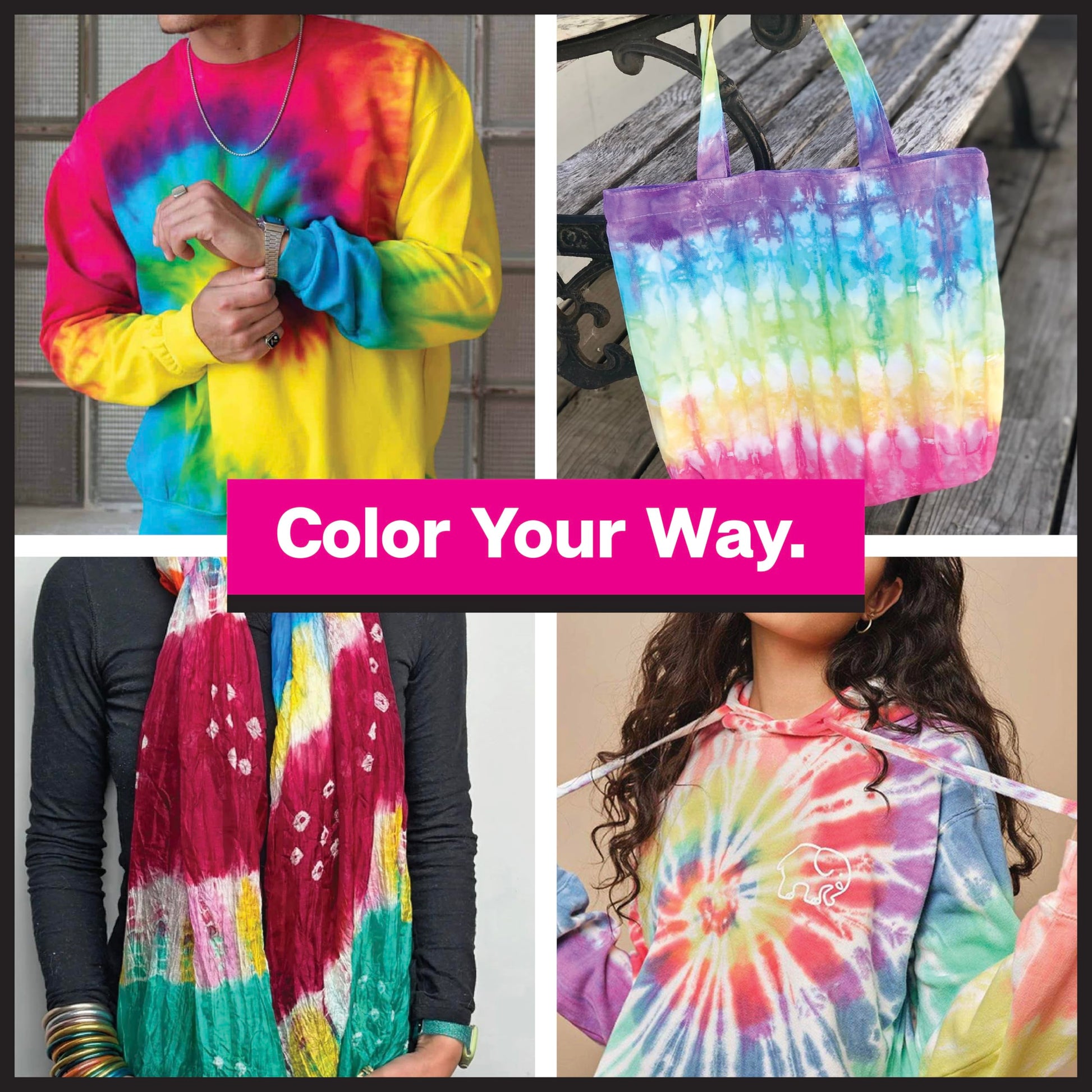 Buy now Tulip One-Step Tie-Dye Party Kit, Set of 123 at indiglob india