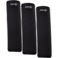 Cosmos Pack of 3 Neoprene Luggage Handle Wrap Handle Grip Luggage Identifier for Travel Bag Luggage Suitcase (Black Color)