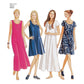 Buy now New Look U06352A Misses' Dress Sewing Pattern Packet, Code 6352, Sizes 8-10-12-14-16-18 at indiglob india