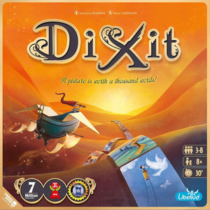 Asmodee Dixit Board Game (2021 Refresh) - The Award-Winning Game of Imagination, Creativity and Storytelling, Family Fun for Kids & Adults, Ages 8+, 3-6 Players, 30 Minute Playtime