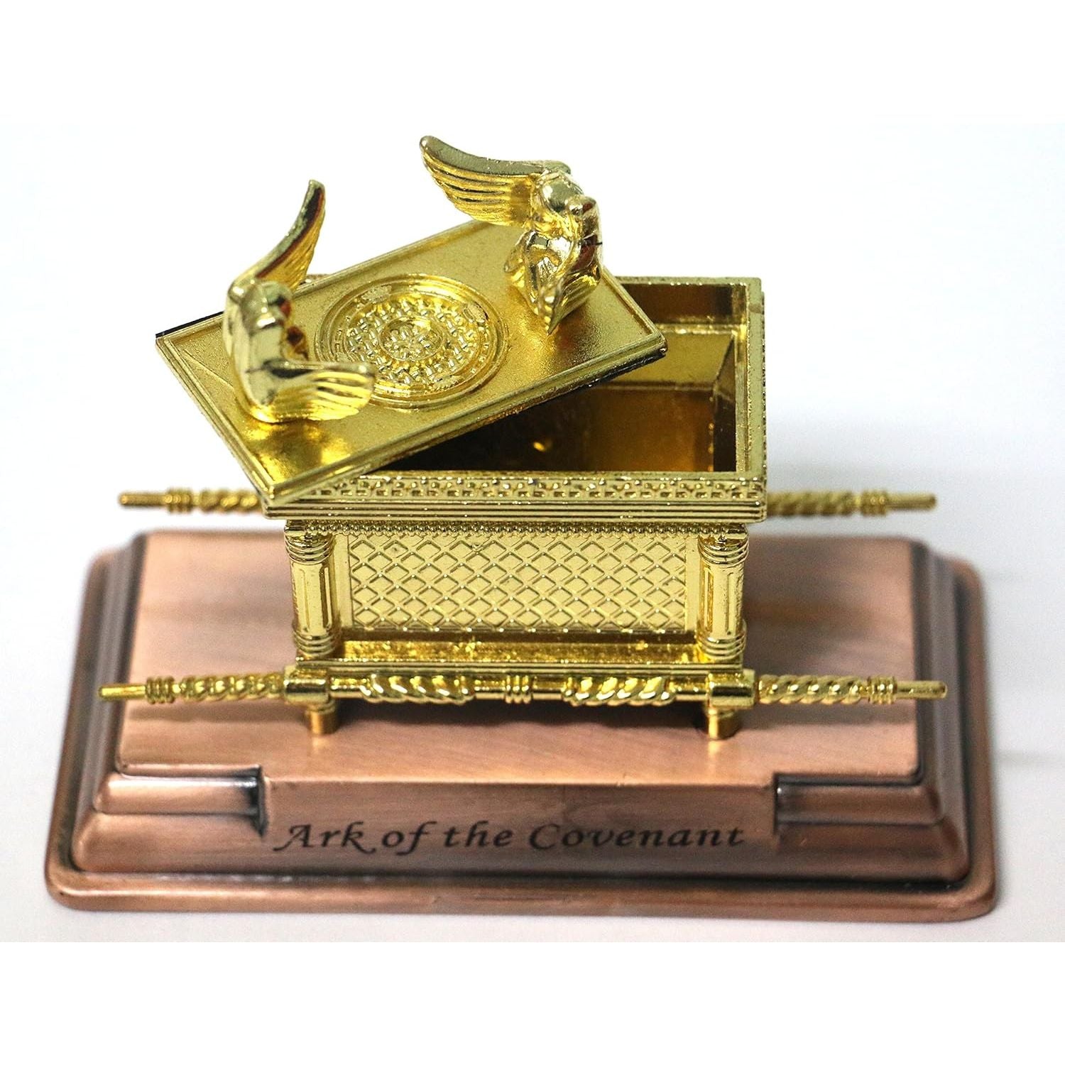 Buy now The Ark of the Covenant Gold Plated Table Top Mini - 2" X 1.50" X 1.10" at indiglob india