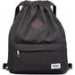 KAUKKO Drawstring Sports Backpack Gym Yoga Bag Shoulder Rucksack for Men and Women