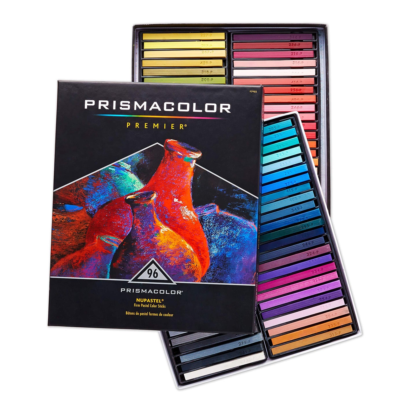 Buy now 27055 Premier NuPastel Firm Pastel Color Sticks, 96-Count,Multicolor (1-Pack) at indiglob india