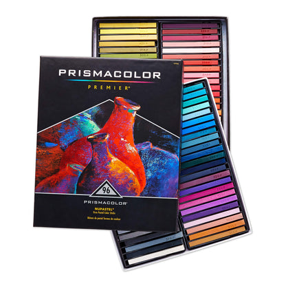 Buy now 27055 Premier NuPastel Firm Pastel Color Sticks, 96-Count,Multicolor (1-Pack) at indiglob india