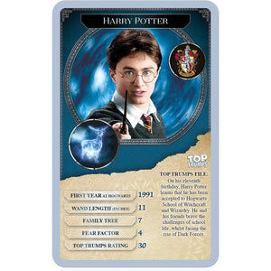 Top Trumps Card Game Harry Potter 30 Wizard Witches - Family Games for Kids and Adults - Learning Games - Kids Card Games for 2 Players and More - Kid War Games - Card Wars - for 6 Plus Kids