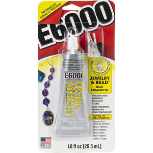 E6000 242001 Jewelry and Bead Adhesive - 1 fl oz