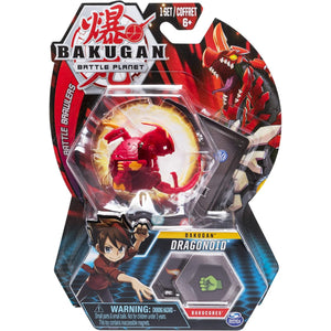 Bakugan, Dragonoid, 2-inch Tall Collectible Transforming Creature, for Ages 6 and Up