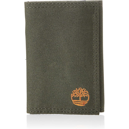 Timberland Men's Nylon Trifold Wallet