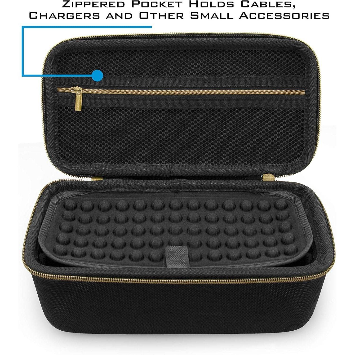 CASEMATIX Studio Case Compatible with Rode PodMic, Shure SM7B Microphone and Other Large Podcast Mics with XLR Recording Accessories - Includes Podcasting Mic Bag Only - My Store