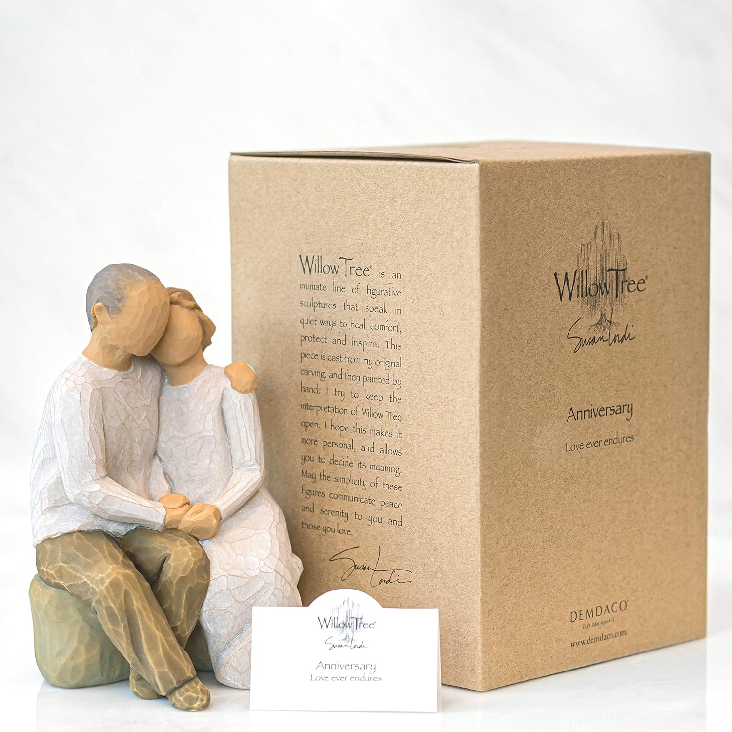 Buy now Willow Tree Anniversary, Sculpted Hand-Painted Figure at indiglob india