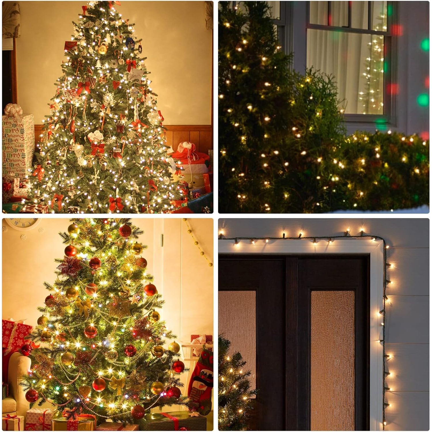 Buy now Dazzle Bright Christmas Mini String Lights, 60FT 300 Incandescent Green Wire Fairy Lights UL Certified Christmas Decorations for Indoor Outdoor Yard Party Xmas Tree Decor, Warm White at indiglob india