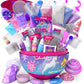 GirlZone Sparkly Unicorn Egg Surprise Slime Kit for Girls, Sensory Toys for Kids, Create Cloud Slime & Magical Unicorn Slime, Ideal Arts and Crafts Easter Gift for Kids Aged 7-12 Years Old