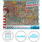 Aquarius Where's Waldo (3000 Piece Jigsaw Puzzle) - Officially Licensed Where's Waldo Merchandise & Collectibles - Glare Free - Precision Fit - 32 x 45 Inches