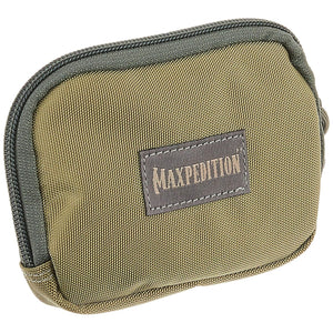 MAXPEDITION Hook-&-Loop 3" x 5" Zipper Pocket (Khaki-Foliage)