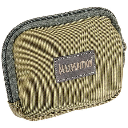 MAXPEDITION Hook-&-Loop 3" x 5" Zipper Pocket (Khaki-Foliage)