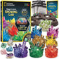 NATIONAL GEOGRAPHIC Mega Crystal Growing Kit for Kids- Grow 8 Crystals with Light-Up Stand, Science Gifts for Kids 8-12, Crystal Making Experiment, Science Kit for Girls and Boys