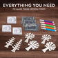 National Geographic Craft Kits for Kids - Crystal Growing Kit - Grow a Crystal Garden in Just 6 Hours, Educational Craft Includes Art Project, Geode, STEM Arts and Crafts for Girls (Amazon Exclusive)