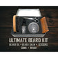 Viking Revolution - Ultimate Beard Kit - Beard Grooming Kit with Beard Brush, Beard Comb, Beard Balm, Beard Oil, Beard & Moustache Scissors - Gifts for Men
