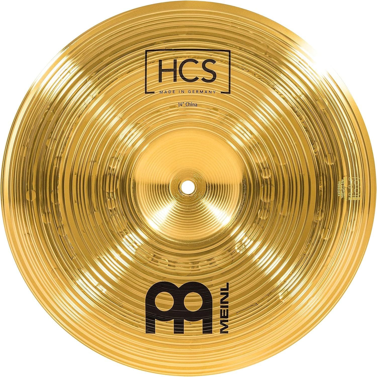 Buy now Meinl 14” China Cymbal – HCS Traditional Finish Brass for Drum Set, Made In Germany, 2-YEAR WARRANTY (HCS14CH) 14" Brass at indiglob india