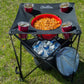 Buy now Camerons All-in-One Tailgating Table - Portable Folding Camping Table w Insulated Cooler, Food Basket & Travel Bag - Holiday Xmas Gift- Collapsible Picnic Table for Fall Football Games & Outdoor BBQs at indiglob india