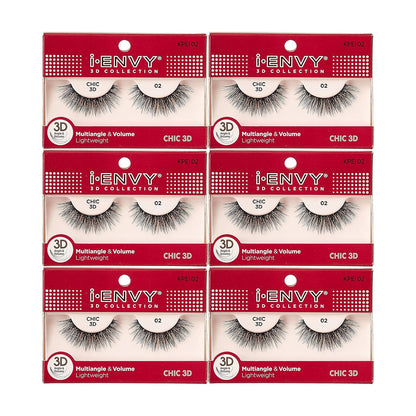i-Envy 3D Glam Collection Multi-angle & Volume (2 PACK, KPEI14)
