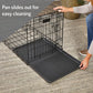 Buy now MidWest Homes for Pets Replacement Pan for 42-inch Dog Crates, Fits All Midwest and New World 42-inch Pet Cages, Multiple Uses, Plastic, Black, 9PAN at indiglob india
