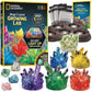 NATIONAL GEOGRAPHIC Mega Crystal Growing Kit for Kids- Grow 8 Crystals with Light-Up Stand, Science Gifts for Kids 8-12, Crystal Making Experiment, Science Kit for Girls and Boys